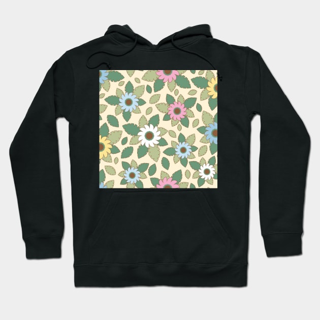 Floral bouquet in soft pastel colours Hoodie by FrancesPoff